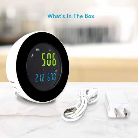 Pyle PCO2MT05, the smart indoor air quality monitor