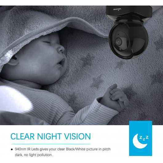 Q5 Home Security Camera, Baby Camera 1080P HD wansview Wireless WiFi Camera