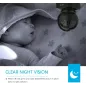 Wansview Caméra de Surveillance 2K: Vision Nocturne, Audio Bidirectionnel, Détection de Mouvement, Idéale Bébé & Animaux