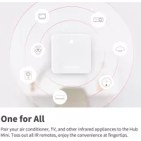 SwitchBot Hub Mini: Contrôlez Votre Maison Intelligente Facilement! Compatible Alexa, Google Assistant