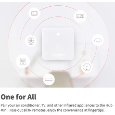 SwitchBot Hub Mini: Contrôlez Votre Maison Intelligente Facilement! Compatible Alexa, Google Assistant