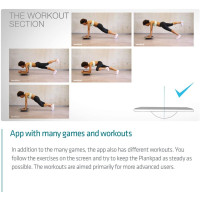 Plankpad: Entraîneur Interactif pour un Corps Tonique et Ludique! Core, Abdos & Plus!