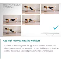 Plankpad: Entraîneur Interactif pour un Corps Tonique et Ludique! Core, Abdos & Plus!