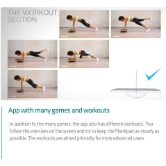 Plankpad: Entraîneur Interactif pour un Corps Tonique et Ludique! Core, Abdos & Plus!