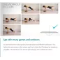 Plankpad: Entraîneur Interactif pour un Corps Tonique et Ludique! Core, Abdos & Plus!