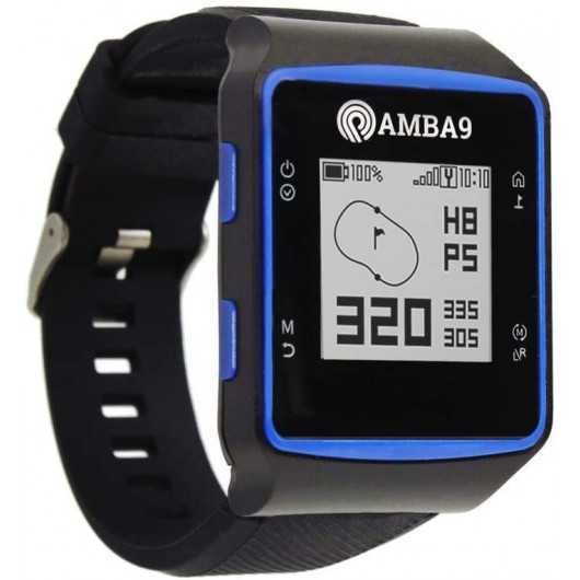 Amba9, the lightweight GPS golf watch Amba9, the lightweight GPS golf watch