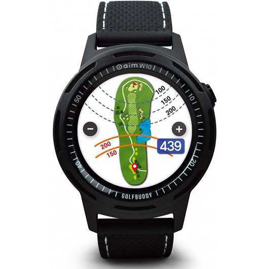 GolfBuddy Aim W10, the long lasting GPS watch GolfBuddy Aim W10, the long lasting GPS watch