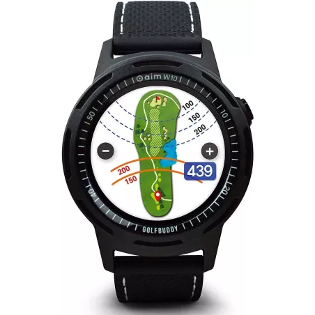 GolfBuddy Aim W10, la montre GPS longue durée