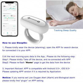 SleepGuard : Oxymètre Avancé pour un Sommeil Sain