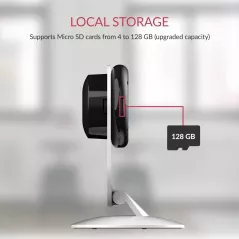 YI Caméra de Surveillance 1080p: Vision Nocturne, Audio Bidirectionnel, Détection de Mouvement - Sécurité Ultime!