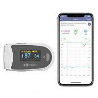 SleepEase Oxygen Monitor: Track O2 & Heart Rate Overnight for Better Sleep & Health