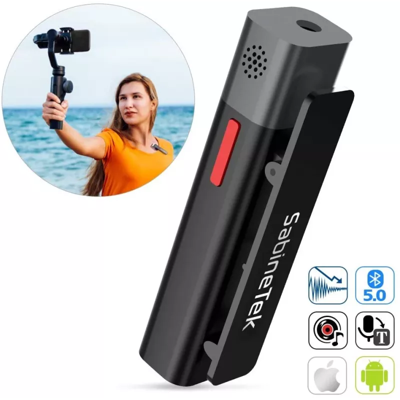 SabineTek SmartMike+, le micro stéréo sans fil
