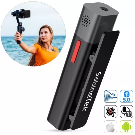 SabineTek SmartMike+, le micro stéréo sans fil