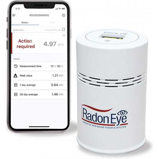 Protégez Votre Maison avec le Détecteur de Radon Ecosense RD200