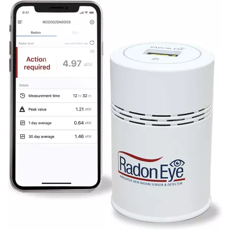 Radon Eye RD200, le détecteur de radon rapide