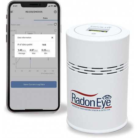 Radon Eye RD200, the quick radon detector