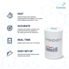 Radon Eye RD200, le détecteur de radon rapide