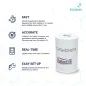 Ecosense RD200: Détecteur de Radon Intelligent - Surveillance en Temps Réel, Alerte Smartphone
