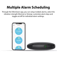 VibroSaver: Réveil Vibrant Wi-Fi Ultra-Puissant pour Gros Dormeurs