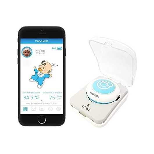 NearBeBe Care, the baby monitor connected to your smartphone