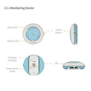 NearBeBe Care, the baby monitor connected to your smartphone