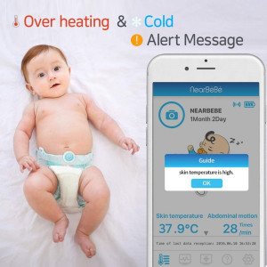 NearBeBe Care, the baby monitor connected to your smartphone