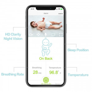 Sense-U Video and Monitor, the complete system for babies