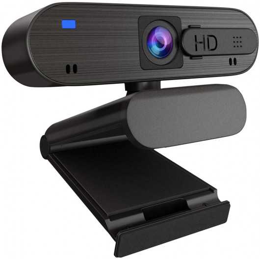 ANTZZON Webcam: HD Video & Noise-Cancelling Mic