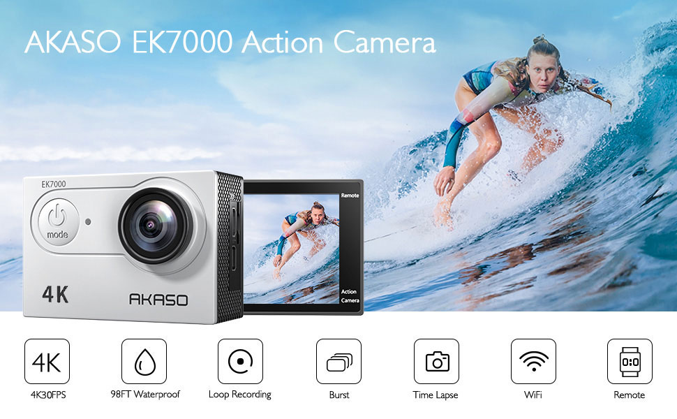 akaso 4k action camera