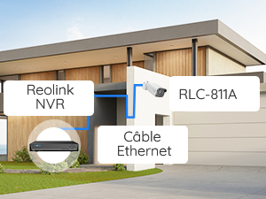 Reolink 4K Caméra de Surveillance Extérieure PoE avec Zoom Optique 5X