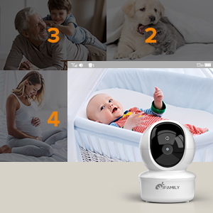 babyphone plusieurs caméras