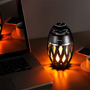 flame table lamp