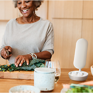 BRIGHT Beacon40 Personal Light Therapy Lamp in the kitchen