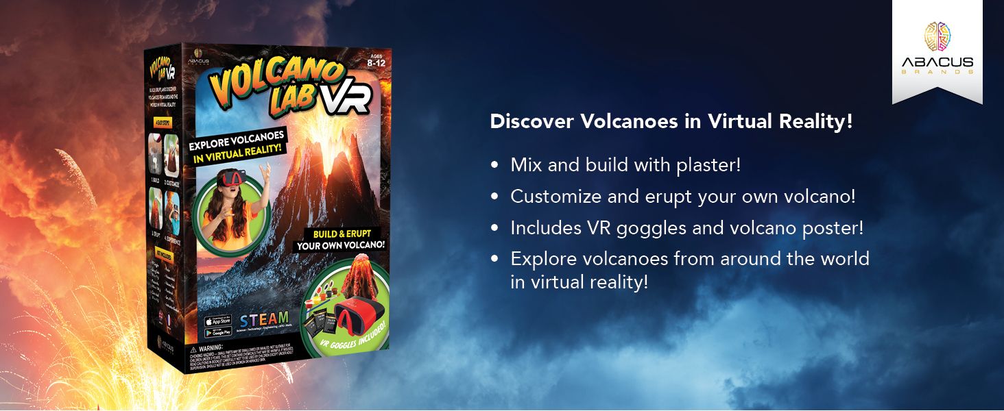 Discover volcanoes in virtual reality