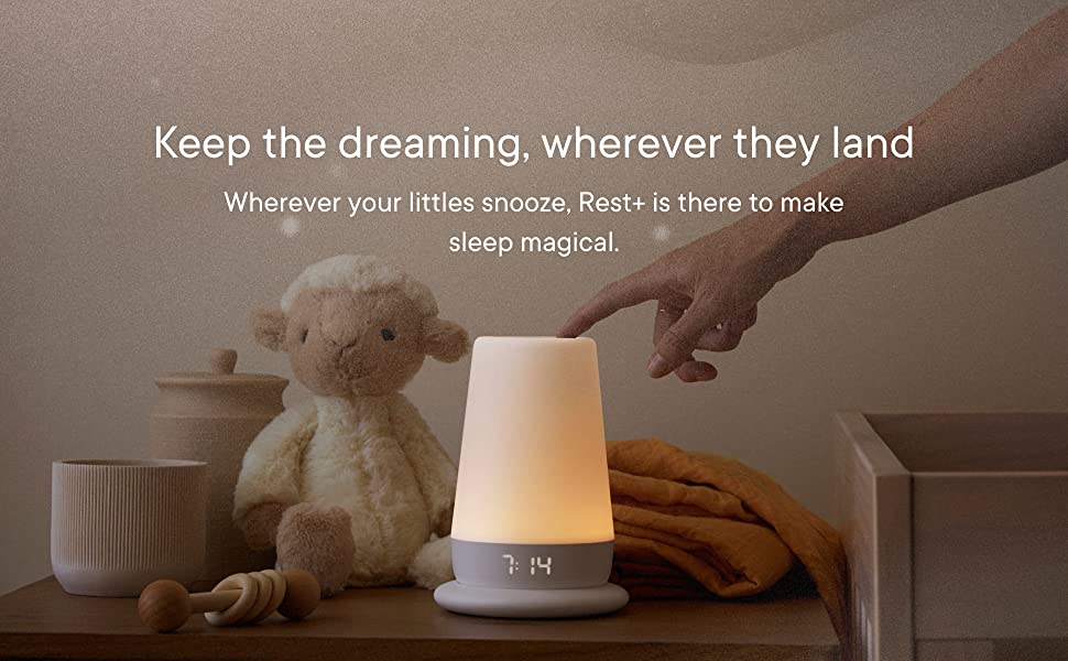Baby, Toddler, Big Kid, Night Light, Sound Machine, Time-to-Rise, Time-for-Bed, White Noise Soother