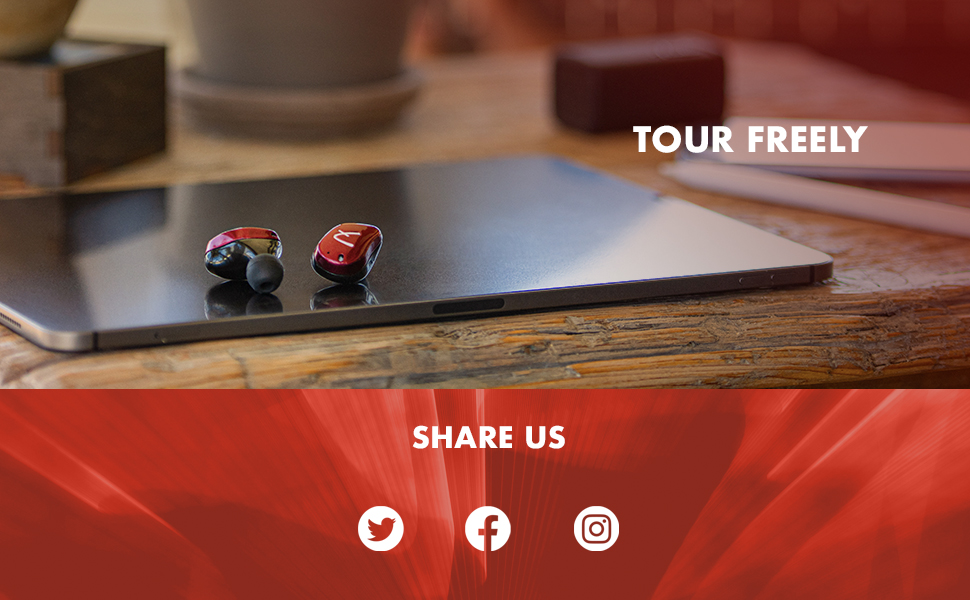 Tour Freely, Fender Audio, Tour, Share