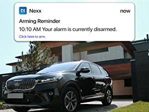Nexx smart alarm wifi controller arming reminder notification remember arm home nex next retrofit
