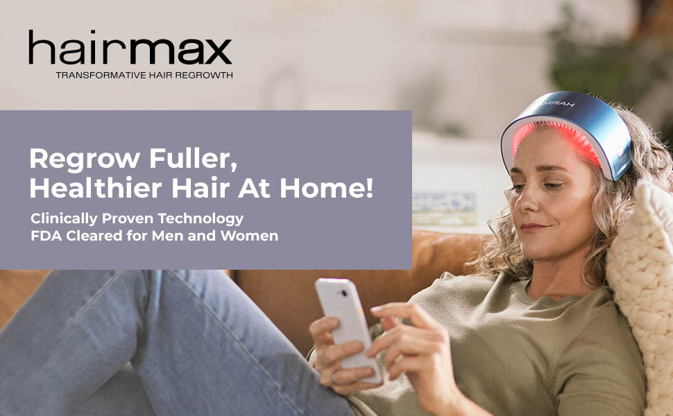 Hairmax LaserBand 82 hair growth and regrowth laser therapy