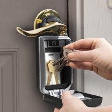 Set Your Own Combination Lock Box, Portable Lock Box, Large Key Safe