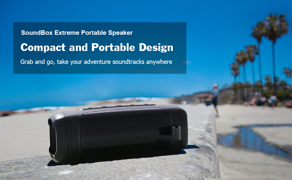 Portable bluetooth speaker