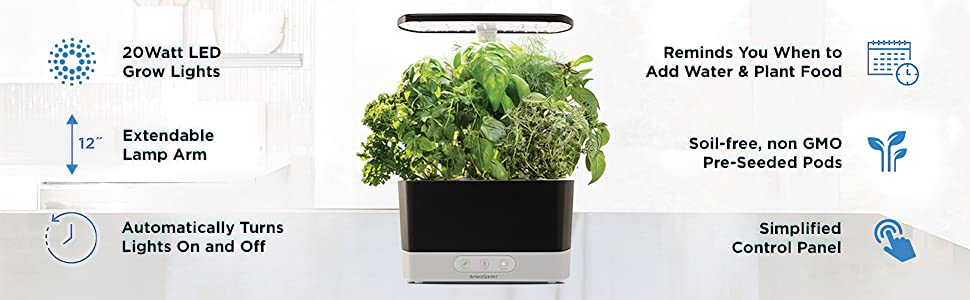 AeroGarden Harvest Features