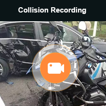 Blueskysea A12 Motorcycle Dashcam Camera