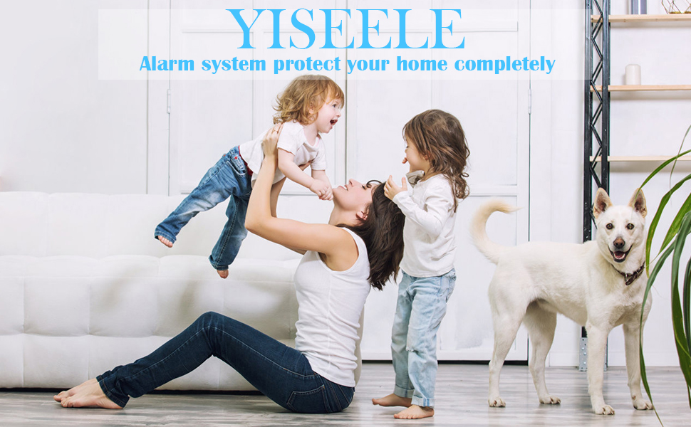 Alarm System House home Security System WiFi Door Alarm APP Alert Calling Wireless sensor