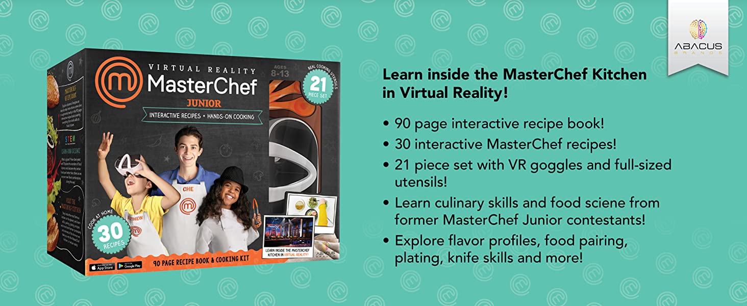 Learn inside the MasterChef Kitchen in Virtual Reality!