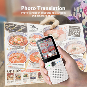 45 language photo translation.