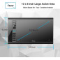 UGEE M708 V3: 10x6 Graphics Drawing Tablet - Unleash Your Digital Art!